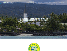 Tablet Screenshot of oldhawaiirealty.com